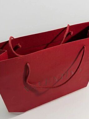 Valentino Garavani Red OEM Empty Gift Storage Bag 16” X 13” X 5.5” Large